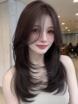 ノイズ キョウト(NOISM Kyoto) レイヤーカットマッシュショートボブウルフカット韓国◎前髪あり