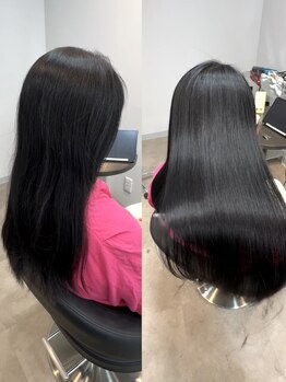 ≪髪質改善メテオ取扱い≫違いを実感したい方へ♪ダメージ補修をしながらしっとり柔らかな艶美髪が叶う☆