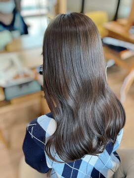 バイオレットジェム(Violet`jem) 秋の透明感カラーオリーブグレージュ  YUー33