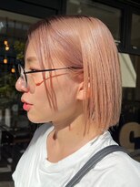 エミュー 大船店(emue)&nbsp;大船駅ベージュカラーブリーチダブルカラーデザインカラー30代