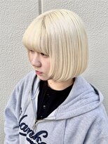 ギークス(GEEKS)&nbsp;【GEEKS渋谷】ホワイトカラー/ホワイトブロンド/抜きっぱなし