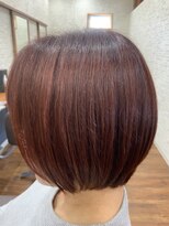 カミイロキレイ&nbsp;ノンジアミンカラー、ピンクベージュボブ