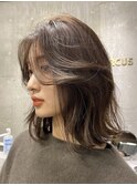 レ大人ボブ/ボブレイヤー/ミディアム/10代20代30代40代/表参道