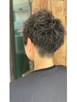 ヘアーラウンジ エゴ(Hair Lounge EGO)&nbsp;春のイメチェン◎簡単セットのハンサムショートパーマ