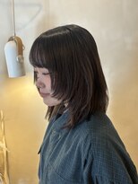 ラヴィズム 栄店(LUVISM)&nbsp;ミディアム/ボブ/レイヤー/顔周りレイヤー/パーマ/艶カラー