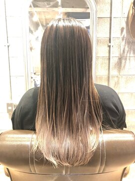 アットティー 金沢文庫(at tee...) 【attee...hair&nail】バレイヤージュカラー☆
