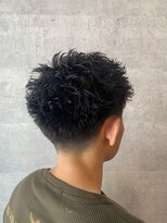 ブレイブ ヘアデザイン(BRaeVE hair design)&nbsp;メンズピンパーマショートスタイル