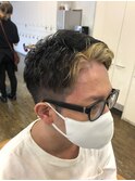 おしゃれ男子の白髪ボカシ
