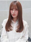 ワンカール レイヤー 縮毛矯正