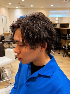 ラファンス 栗林店(LaFENCE) メンズ/ルーズパーマ/マッシュショート
