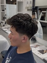 グルーマーズクレッジ 渋谷店(GROOMER/S CREDGE) テーパーウォーリアカット スパイキーショートメンズショート
