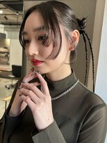 シンス 銀座(since)&nbsp;ヘアセット／ヘアアレンジ/かちもりアレンジ/顔周りカット