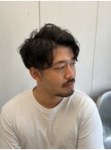 ビジネスカジュアル爽やかアップバング