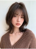 艶髪ウェーブロング/髪質改善/オージュア×イルミナカラー