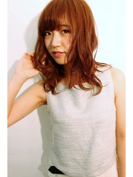 ラウンジ モリオ イケブクロ(Lounge MORIO Ikebukuro) 【morio池袋】ラフウェーブセミロング