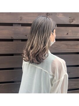 ソレイユ シンサカエ(SOLEIL SHINSAKAE) 外国人風ブリーチグラデーショングレージュ☆