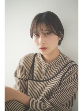 クロア 奈良店(CRoirE NARA) ハンサムひし形ショートボブ