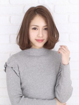 アークヘアーソア 和歌山市駅店(Arc hair soar)の写真/【カット+リタッチカラー¥3900】ワンランク上のお洒落なグレイカラーで見た目も手触りも◎若々しい印象に☆