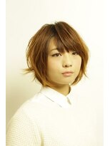 ドゥセリエ 新宿本店(de cellier)&nbsp;前髪・顔周り小顔カットで可愛く☆甘辛大人かわいいショート☆
