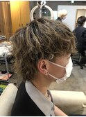 【YUKI】無造作パーマ×マッシュウルフ