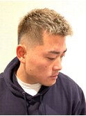 [清潔感メンズナチュラル]メンズベリーショート刈り上げ