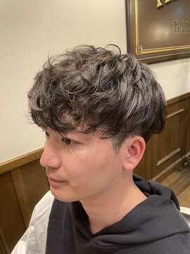 ヒロギンザバーバーショップ 神楽坂店(HIRO GINZA BARBER SHOP) ニュアンスパーマ