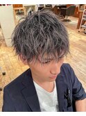 メンズ★ツイスト×ラベンダーアッシュ