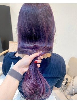 ニュート(Neut ) 艶ロング◆バイオレット