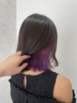 シエル 立川店(CIEL)&nbsp;インナーカラー×パープルピンク【CIEL×maki】