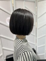 30代40代50代ヘルシースタイルチョコレートショートヘア代官山