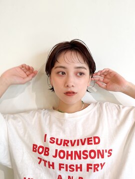 メモリーズ 銀座(Memories) プチウルフショート/シースルーバング