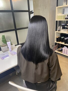 サクラ 岐阜(SAKURA) 美髪矯正で柔らかい質感の艶髪へ！　マチルダボブ　前髪矯正