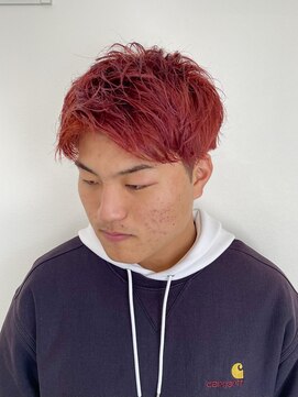 ヘアステーションフラット(HAIR STATION FLAT) 深みワインレッド