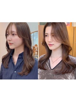 わずか1mｍのカットの差で"素敵"を創れる。印象を決める前髪/顔周り[立川/オージュア/イルミナカラー]