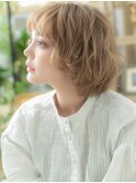 ■大人ハイライトゆるふわボブパーマ307-2★戸田公園10代20代!