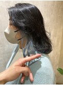 インナーカラー「ターコイズブルー」