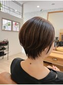 ナチュラルショートボブ