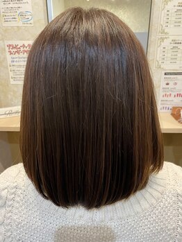 パージハナレ(Parge hanare)の写真/髪質改善専門店だから実現できる「艶カラー」☆一人ひとりに合わせて、肌が綺麗に見えるデザインをご提案！