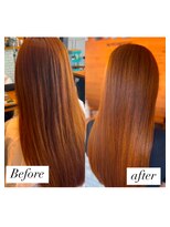 フラッグ バイ ヘッドライト 長岡花園店(FLAG by HEADLIGHT)&nbsp;Before→after