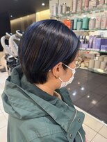 アイフィール(ifeel) 【塚越】アンブレラカラー×ブルー