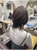 【CUNA】ウルフレイヤーショートボブ_小顔似合わせ顔周り_