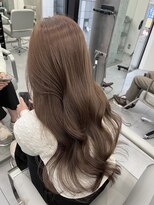 トゥルークリエイション 渋谷(True Creation)&nbsp;女性らしいマロングレージュカラー