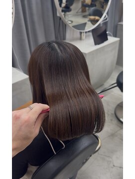 ケシキ 表参道 原宿(kesiki.) 地毛風ストレート/巻ける縮毛矯正/縮毛矯正/髪質改善ストレート