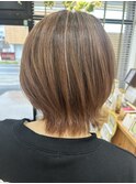 ピンクベージュ/ハイライト