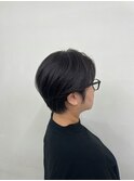 松山市 20代 30代 40代 50代 白髪ぼかしカラー ショートカット