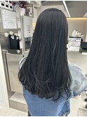 レイヤーカット/ローレイヤー/ブルーブラック/似合わせカット