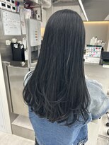 ビューナゴヤ 名駅(VIEW NAGOYA)&nbsp;レイヤーカット/ローレイヤー/ブルーブラック/似合わせカット