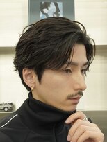 レタッチ バイ フィフス 銀座(RETOUCH by fifth)&nbsp;銀座スパイラルパーマフェザーパーマセンターパートメンズパーマ