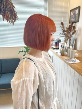 ジジ インターパーク 宇都宮(Gigi) ハイトーンボブ