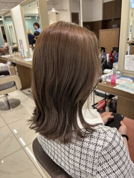 アッシュ 下北沢店(Ash) ブリーチなしミルクティーブラウン